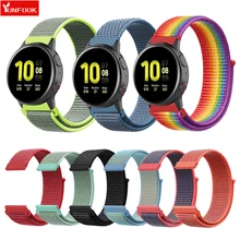 Galaxy watch 46 мм ремешок для samsung gear S3 Frontier 42 мм active 2 huawei watch gt ремешок amazfit bip нейлон 22 мм ремешок для часов 44 40
