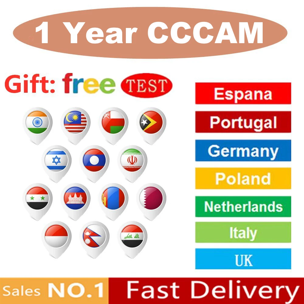 CCCam Cline 1 год 8 линия Европа CCCAM серверные линии Испания Польша Португалия Германия спутниковый ТВ приемник для DVB-S2 Gtmedi Full HD