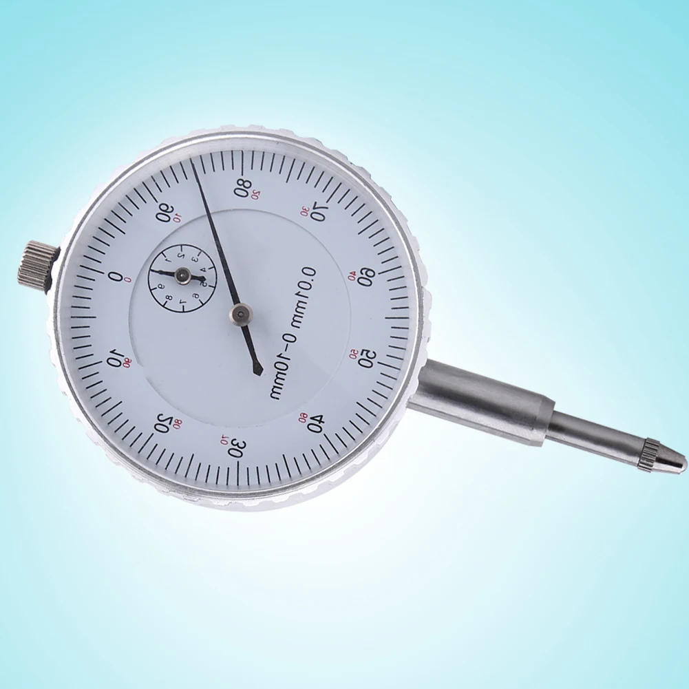 Индикатор циферблата Gage 0-10 мм наружный измерительный 0,01 мм точный инструмент для измерения точности часов 0-10 мм наружные измерительные часы