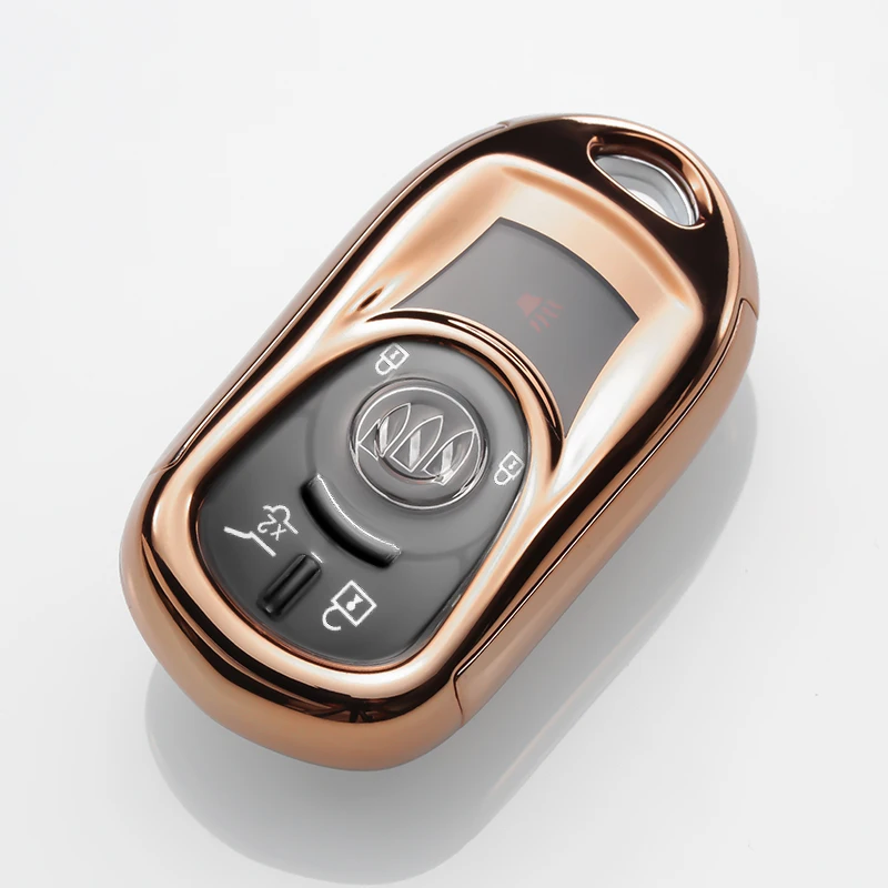 Чехол для ключей Buick Encore Envision GL6 OPEL AstraCar, защитный хромированный чехол для ключей от автомобиля из ТПУ