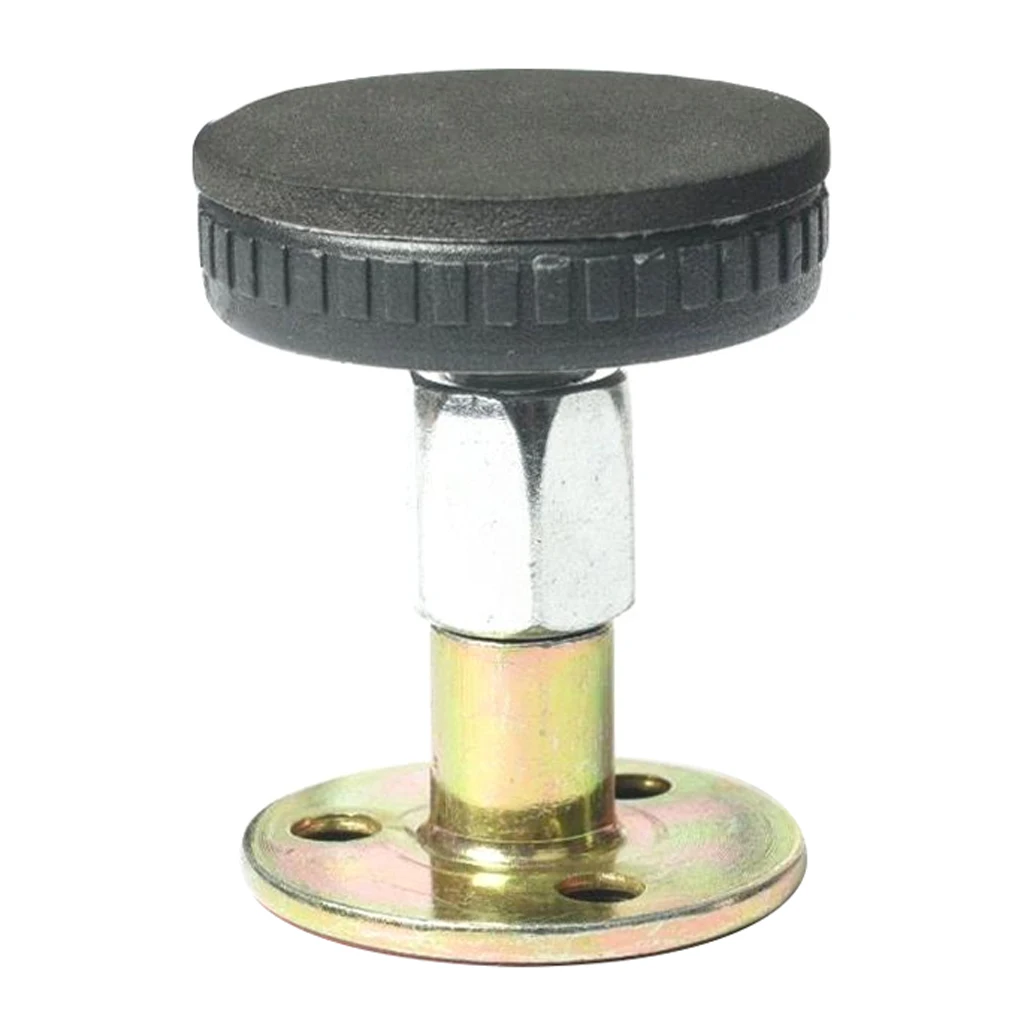 4 Pieces Adjustable Threaded Bed Frame Anti-Shake Tool Support for Room Wall and Furniture DIY