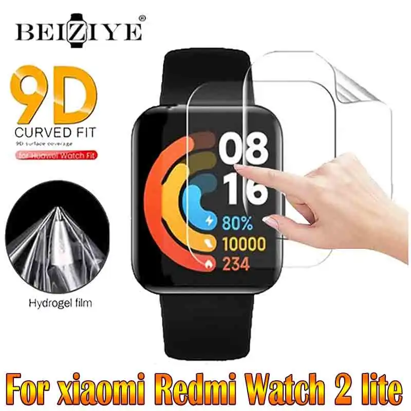 

Мягкая Гидрогелевая защитная пленка из ТПУ для Xiaomi Redmi Watch 2 Lite, защитная пленка, Защитная пленка для экрана Redmi Watch 2 Lite