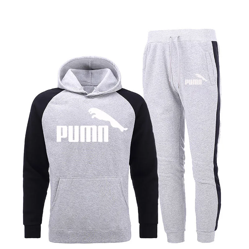

Brand hoodie suit wholesale track and field running clothes new trend men and women fashion unisex sportswear hedging two-piece