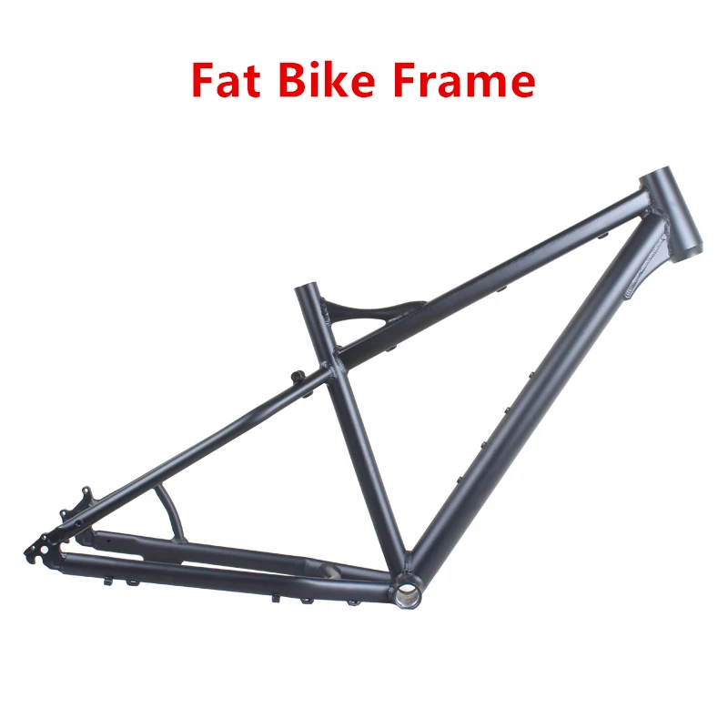 Bicycle Frame 26 Inch Ultra-wide Snowmobile Aluminum Frame 26x4.0/4.5/4.9 Fat Tire Bike ATV Bicycle Fatbike Seat Post 30.4mm Weight 2450g