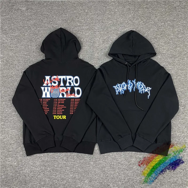 Stampa schiumogena Lightning TRAVIS SCOTT SICKO MODE felpa con cappuccio  uomo donna 1:1 migliore qualità intorno al concerto tour Pullover felpa con  cappuccio|Hoodies \u0026 Sweatshirts| - AliExpress
