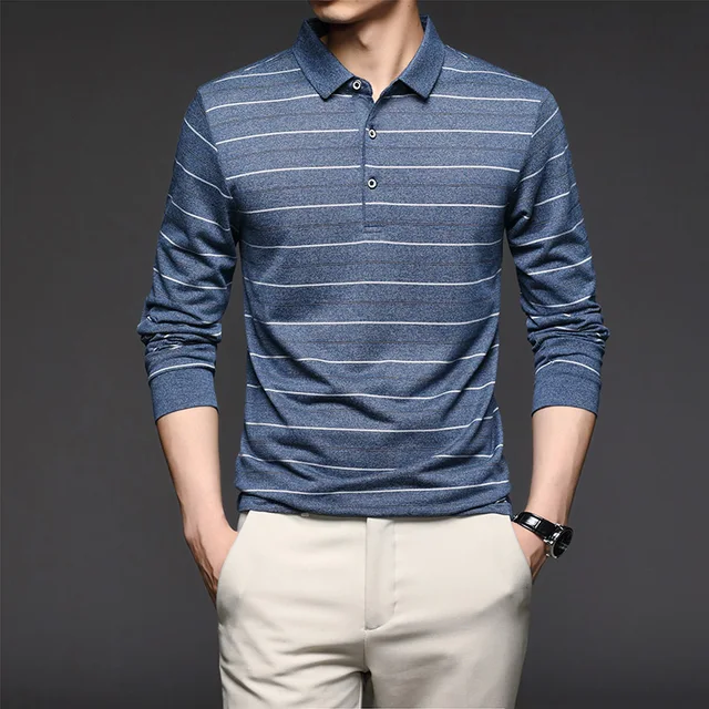 Designer Long Sleeve | Mens Designer Polos | Casual Polo Shirts 