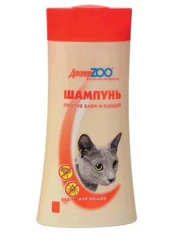 

DOCTOR DOCTOR ZOO ZOO - shampoo for cats against fleas and ticks