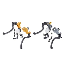 MagiDeal 2 пары CNC Мотоцикл Регулируемый 22 мм ручка бар тормозной рычаг