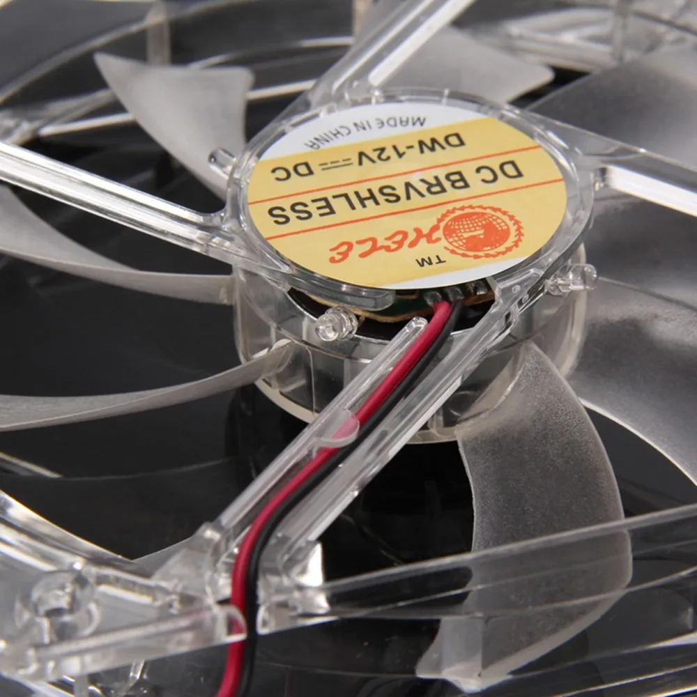 120mm pc computer fan 4 LED Light 12CM Fan PC CPU Cooling Cooler Fan for Computer Case CPU Cooler Radiator Computer Accessories