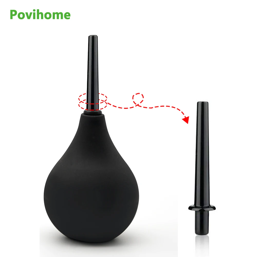 Enema Cleaning Container Vagina & Anal Cleaner Douche Enema Cleaning Bulb Medical Rubber Health Hygiene Tool For Women Men