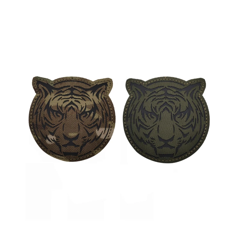 Светоотражающие нашивки Forest King Tiger значки в стиле милитари с животными
