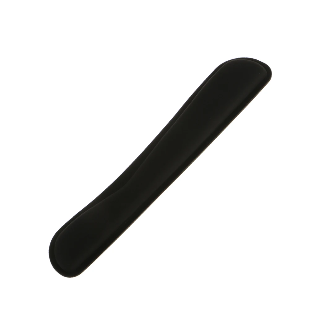 1xSoft Cushion Wrist Support Pad Computer/Keyboard Comfort Mat Arm Rest-Black