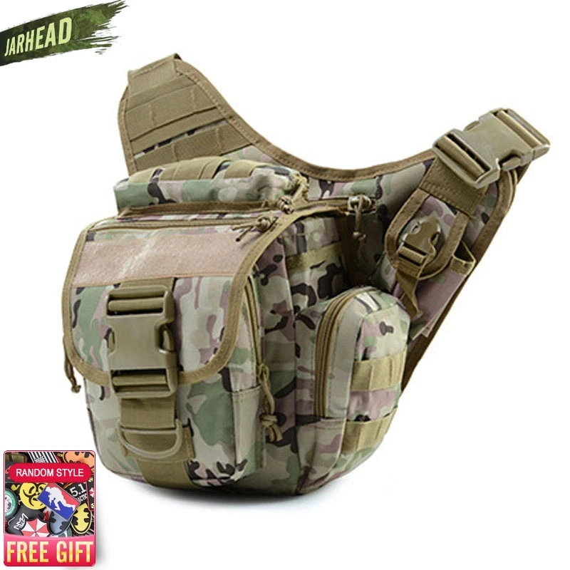 Bolsa tática militar masculina 900d, bolsa de ombro esportiva do exército,  para caminhadas ao ar livre, viagem, escalada, bolsa durável para câmera,  transversal|Mochilas escal.| - AliExpress
