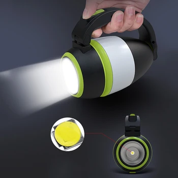 

Camping Lamp Table Tent Lamp 3 in 1 LED Light Multifunctional Outdoor Emergency Rechargeable Lamp JDH88