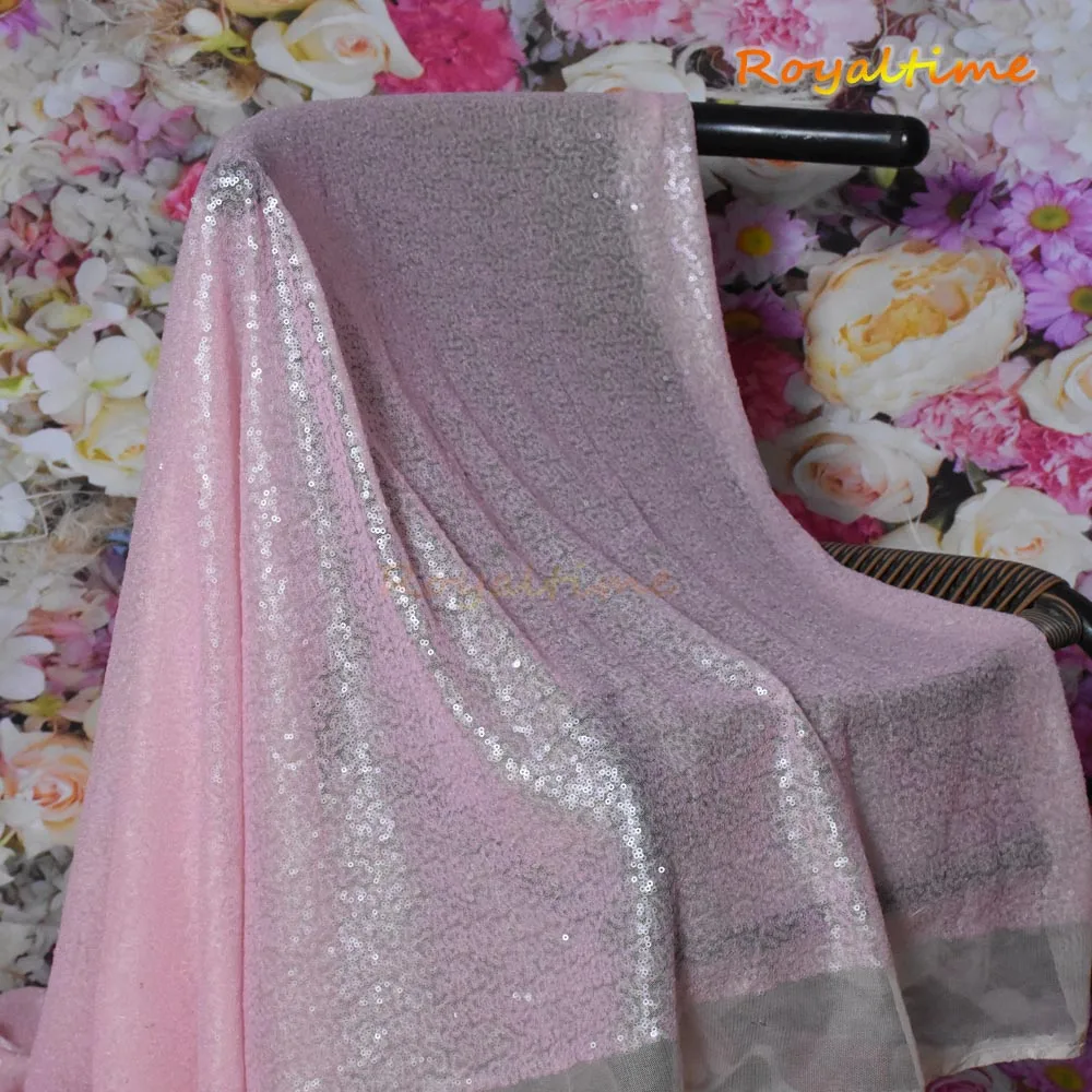 Royaltime Shimmer детская ткань с розовыми блестками на 0 5 ярд двусторонний стрейч