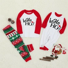 Одинаковые комплекты для семьи Рождественский пижамный комплект рождественские пижамы одинаковые пижамы для взрослых, детская Рождественская одежда для сна