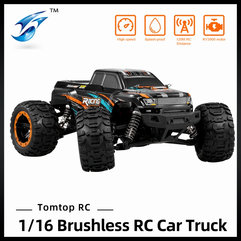 Linxtech бесщеточный ру автомобиль 16889A 1/16 4WD 45 км/ч высокая скорость RC гоночный автомобиль с бесщеточным двигателем большой ноги внедорожника