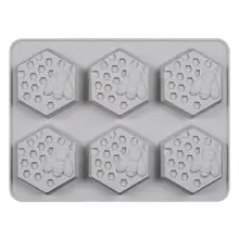 6 отверстий нетоксичные мягкие DIY силиконовые формы для мыла ручной работы формы для изготовления мыла 3D формы пресс-формы для мыла забавные подарки