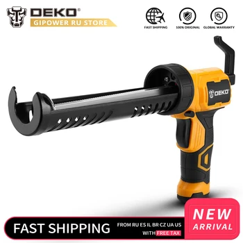 

DEKO DEGG01 Automatic Electric Glue Gun HighTemp Heat Multi-function Electric Pressure Glue Sewing Seams Sealant Waterproof Glue