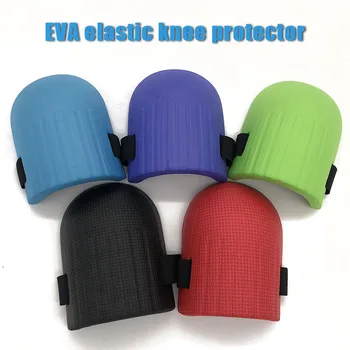 

Top Luxury High Quality EVA Elastic Knee Pads T-line Knee Sheath Gardener Protective Knee Safety Anti-skid Protection EK-New