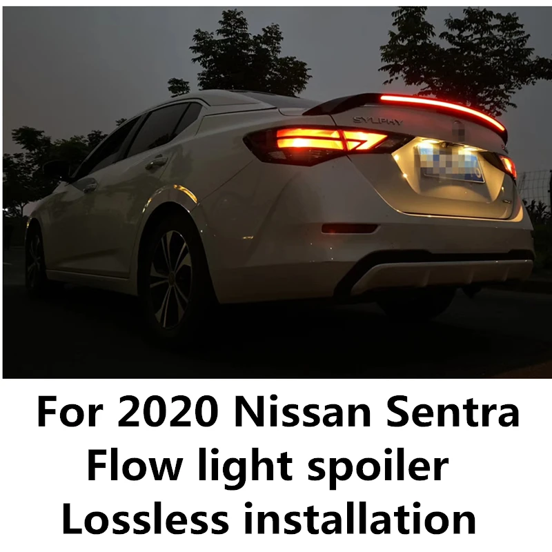 Спойлер для Nissan Sentra 2020 14 го поколения спойлер высокого качества из АБС материала