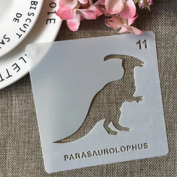 

1Pcs 13cm Dinosaur Parasaurolophus DIY Layering Stencils Painting Scrapbook Coloring Embossing Album Decorative Template