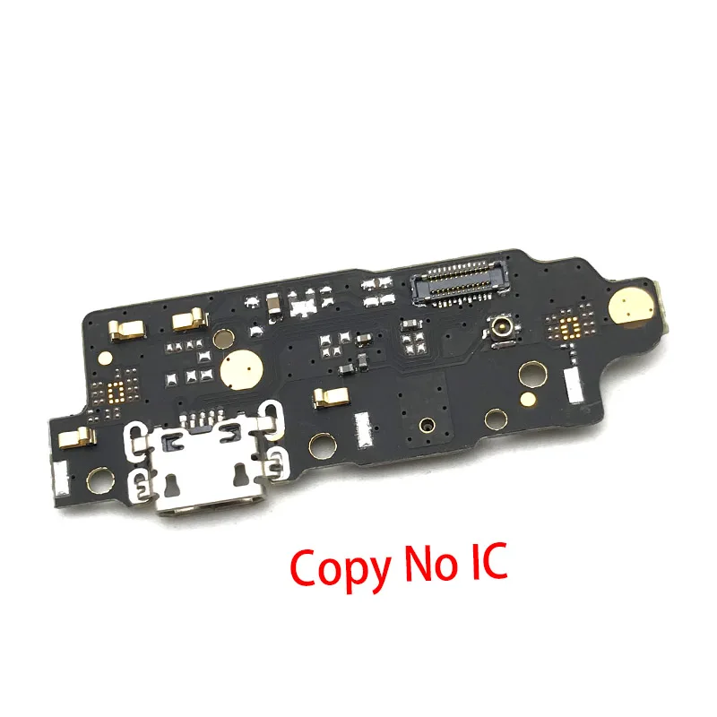 Copy No IC Док-станция зарядное устройство разъем usb зарядный порт гибкий кабель для lenovo K8 Plus xt1902-2 USB гибкий кабель, запчасти для ремонта - Цвет: Copy No IC