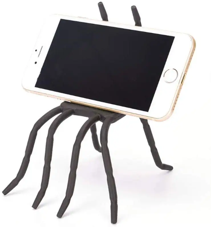 Universal Spider Phone Table Stand Holder Adjustable Grip Car Desk Phone Kickstands Mount Support For iPhone13 12 Samsung Huawei best mobile holder for car