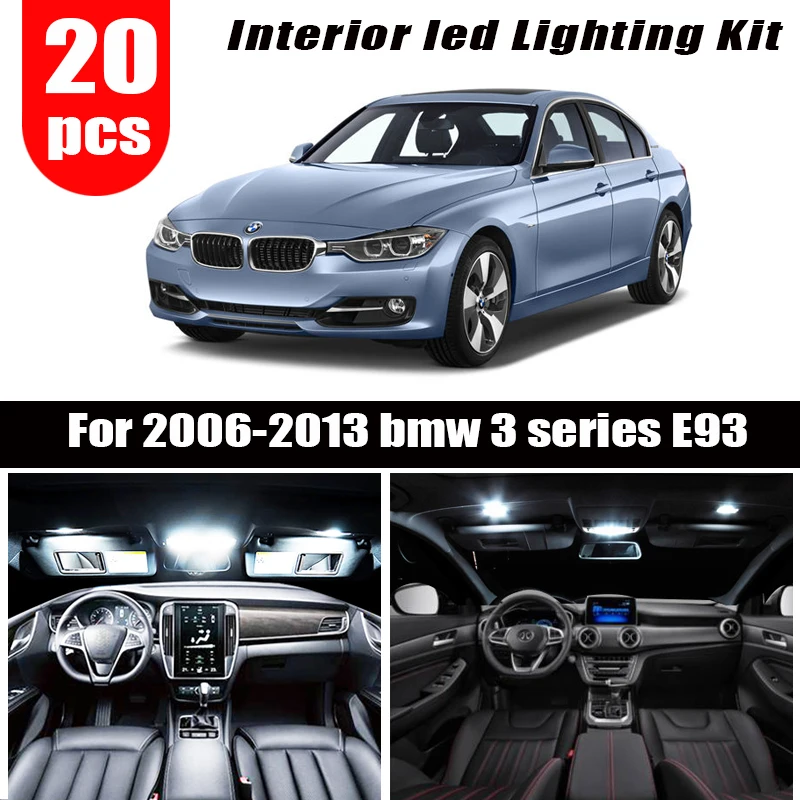 Для 2006 2013 bmw 3 серии E93 трансформер 320i 325i 330d 330i 335i M3 светодиодный ная лампа