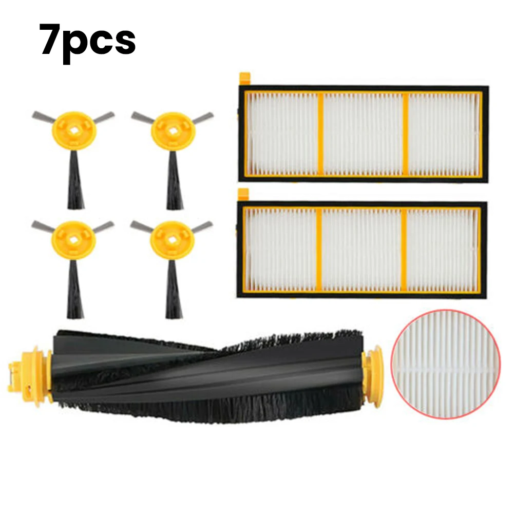 

7pcs For Shark ION Robot RV700 RV720 RV750 RV750C RV755 Side Brush Filter Main Brush Kit Vacuum Cleaner Parts
