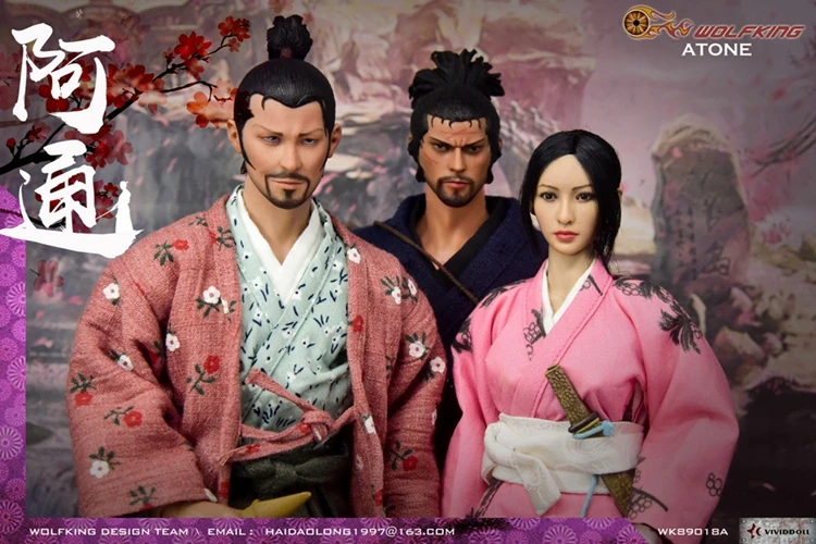 WOLFKING 1/6 WK89018A Япония Женщины Atung фигурка Модель Коллекция 12 дюймов фигурка куклы