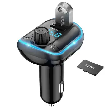 

Usb Car Charger Mobile Phone Charging with Music MP3 Player Bluetooth 5.0
