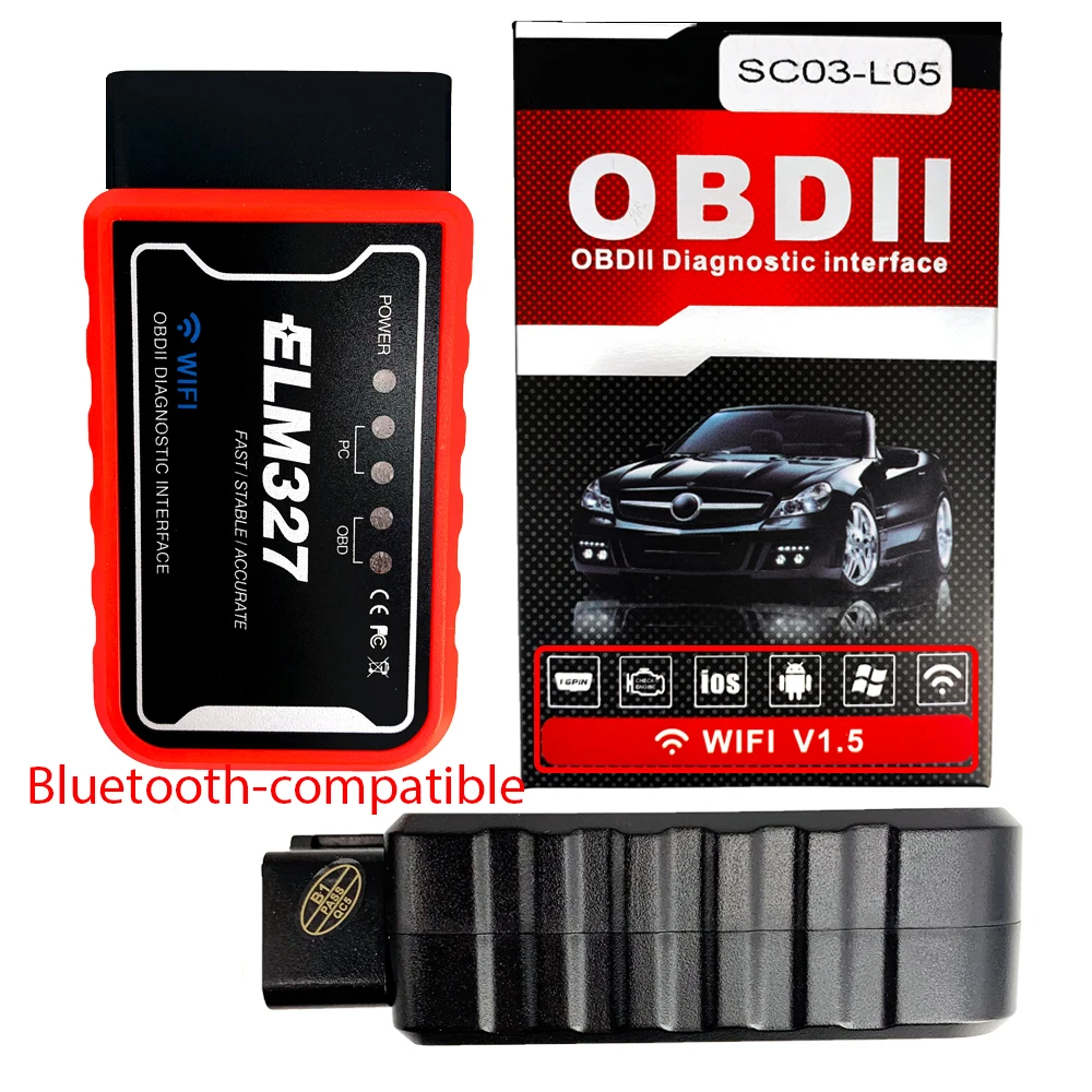 OBD2 - Scanner Automotivo ELM327 + Bluetooth