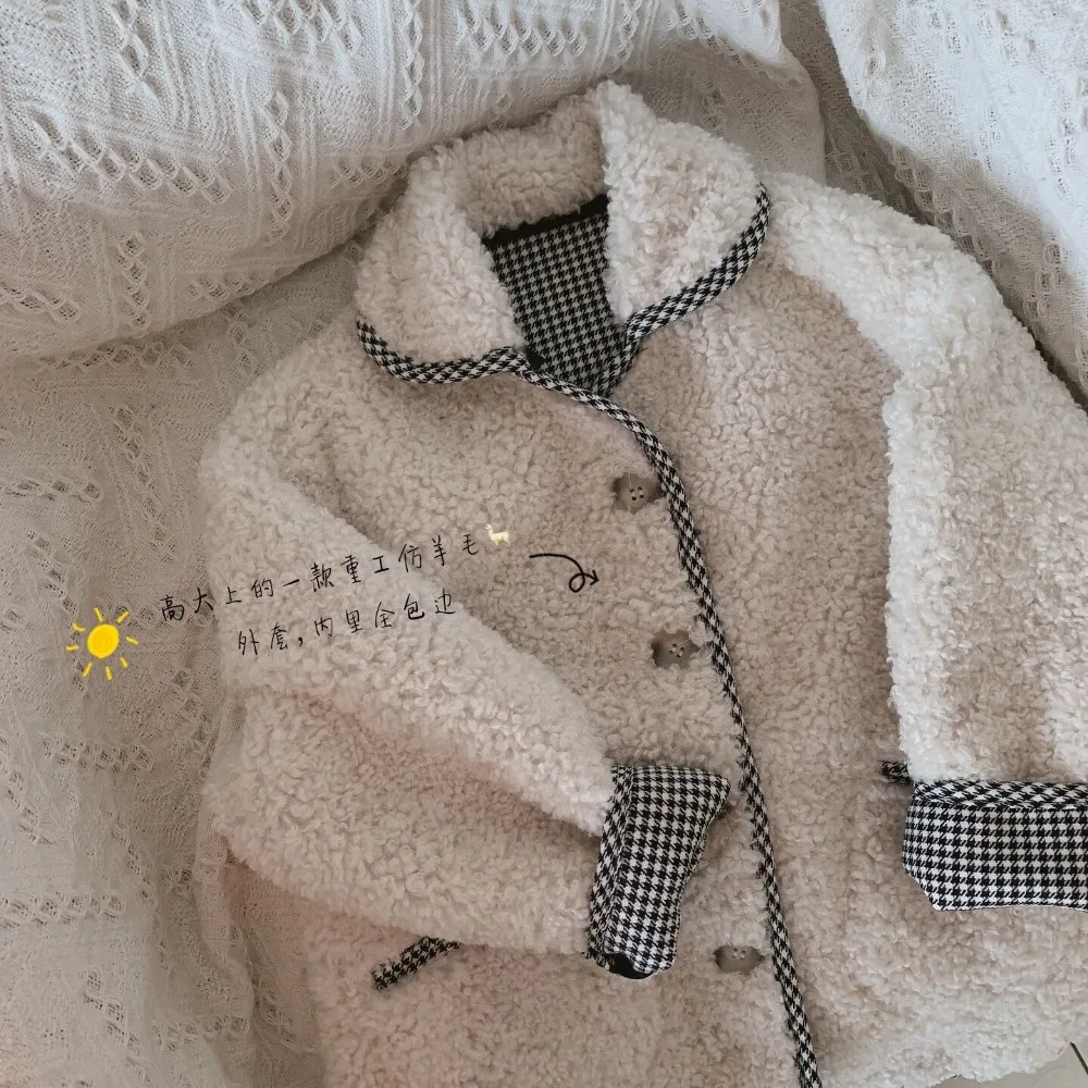 Флисовое пальто с леопардовым принтом в Корейском стиле для мальчиков и девочек зимняя модная куртка для маленьких девочек детская одежда От 1 до 6 лет