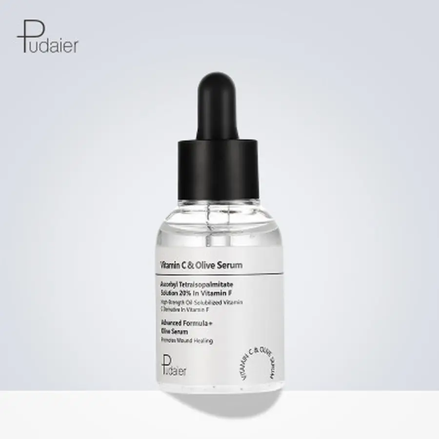 Pudaier 50ml Face Serum Vitamin C Olive Serum Improve Complexion Moisturzing Whitening Hyaluronic Acid Cream Bright Skin Care Pudaier 50ml Face Serum Vitamin C Olive Serum Improve Complexion Moisturzing Whitening Hyaluronic Acid Cream Bright Skin Care