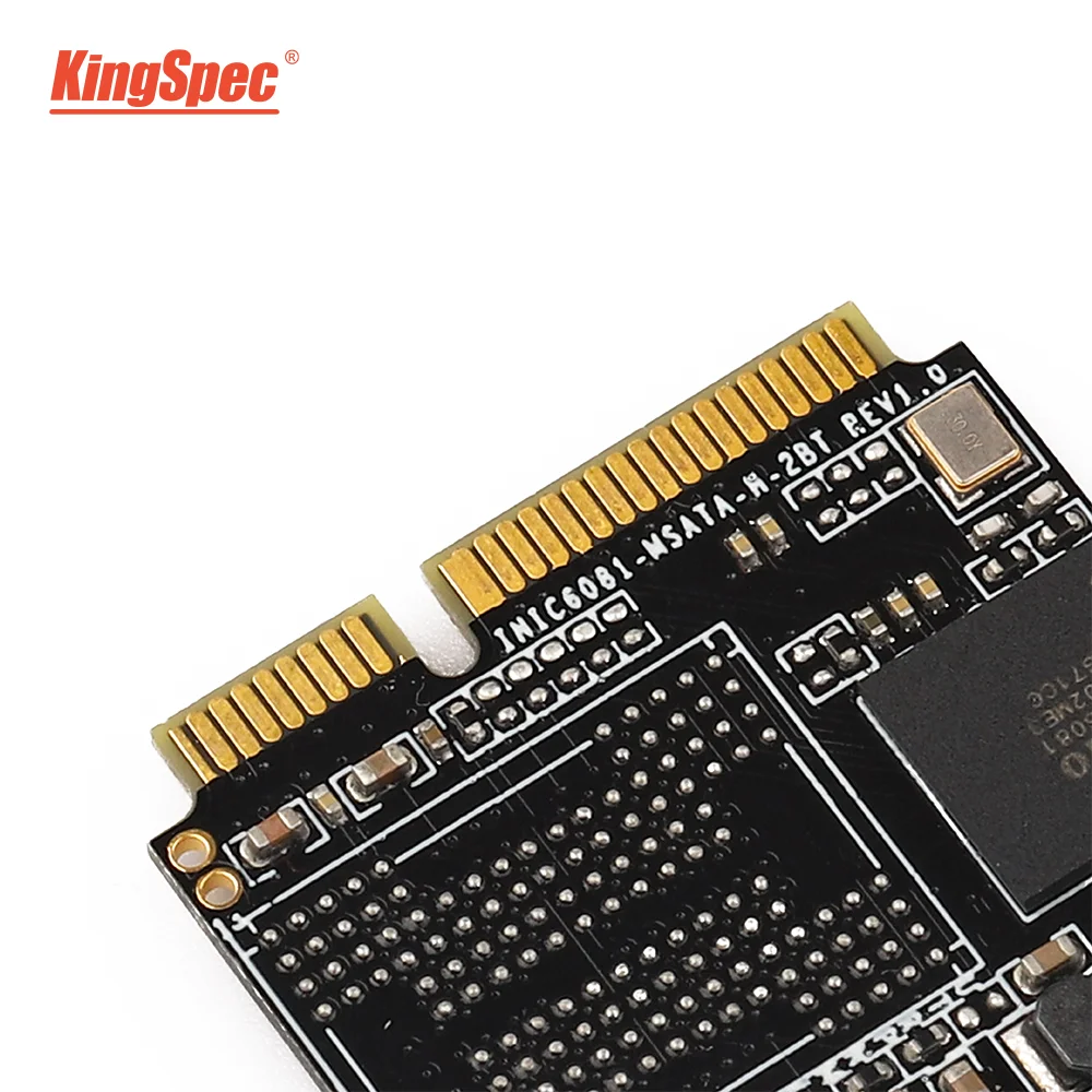 KingSpec mSATA SSD 60 ГБ 120 ГБ 256 ГБ 512 ГБ половина размера mSATA Mini SATA 3 SSD жесткий диск HDD для мини компьютера ноутбука ASUS DELL