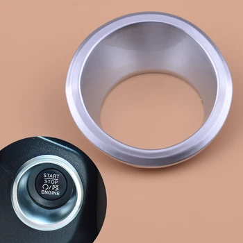 

ABS Car Engine Start Stop Button Ignition Switch Cover Trim Fit For Jeep Renegade 2015 2016 2017 2018 Accessories