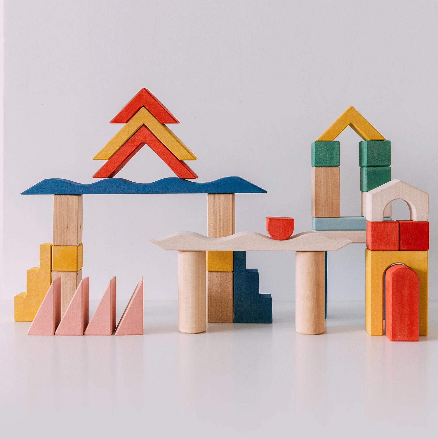 big wooden blocks