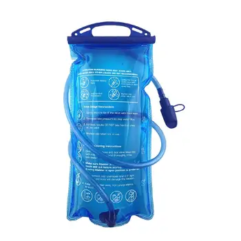 

Bladder Foldable Water Bag Food Grade Water Storage Bag 2L Outdoor Riding Cross-Country Mountaineering Sport Drinking Water Bag