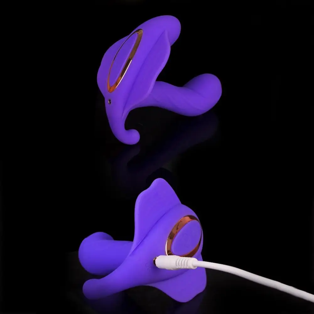 Wearable Butterfly Dildo Vibrator Adult Sex Toys for Women G Spot Clitoris Stimulator Wireless Remote Control Vibrator Panties