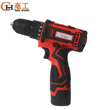 Haowook 25+1 Torque 16.8V 2-Speed Electric Cordless Screwdriver Drill Battery Mini Drill Rechargeable For Electrical Tools