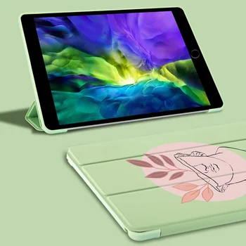 

Abstract Paint iPad Case For iPad Mini 5 Funda Soft Silicone Back Cases Protective Cover iPad 7th Generation Case Pro 12.9 2020