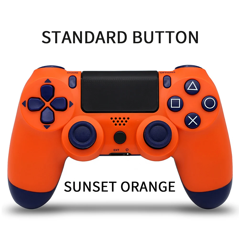 type2 Sunset Orange Bluetooth Беспроводной джойстик для PS4 контроллер подходит для Игровые приставки 4 консоль для Игровые приставки Dualshock 4 геймпад для PS3 консоли геймпад джойстик для gamepad геймпад для пк для PS4 - Цвет: type2 Sunset Orange