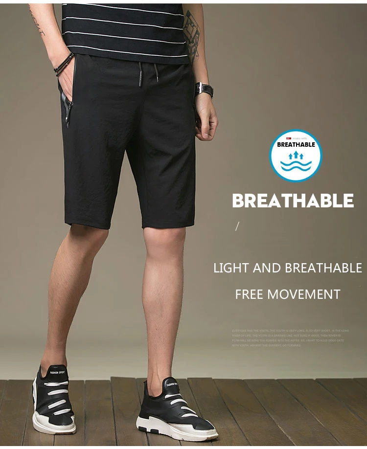 

Распродажа, недорогие модные высококачественные дешевые популярные летние классные повседневные спортивные мужские шорты для фитнеса для мальчиков, штаны с карманами на молнии