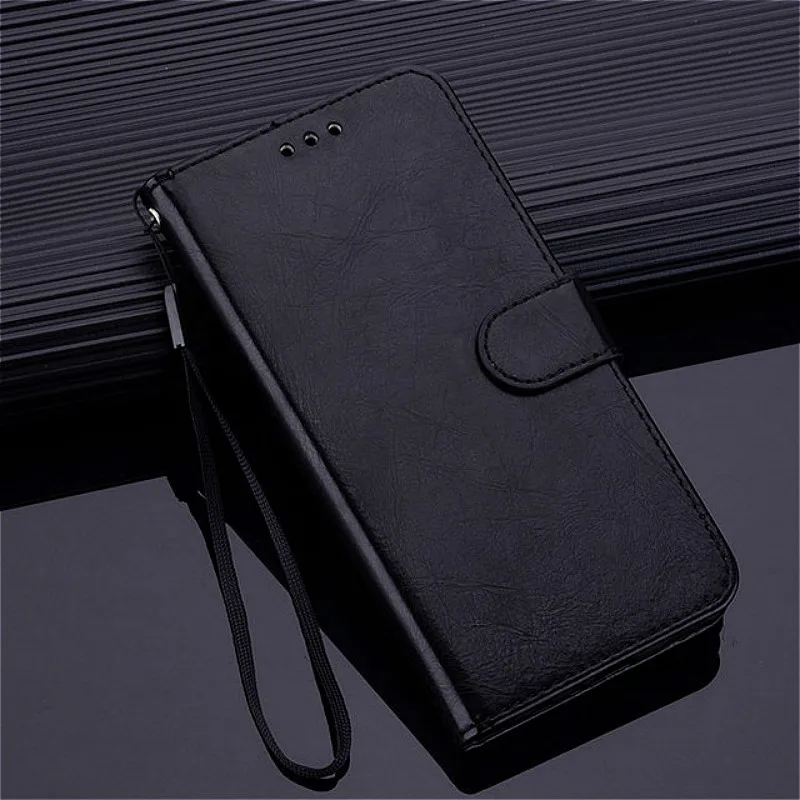 Black Кожаный флип-чехол для спортивной камеры Xiao mi Red mi 8 8A 7 7A S2 6 6A 5 Plus 4A 4X 5A Note 8 4 5 6 Go Pro для Xiaomi mi 9T A1 5X A2 8 Lite чехол - Цвет: Black