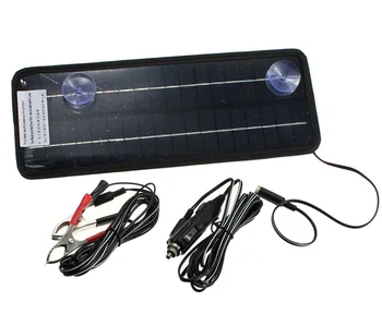 

ALLKANG 12V 4.5W Solar Panel Portable Monocrystalline Solar Cell Power Charger DIY Module Battery System For Car Automobile Boat