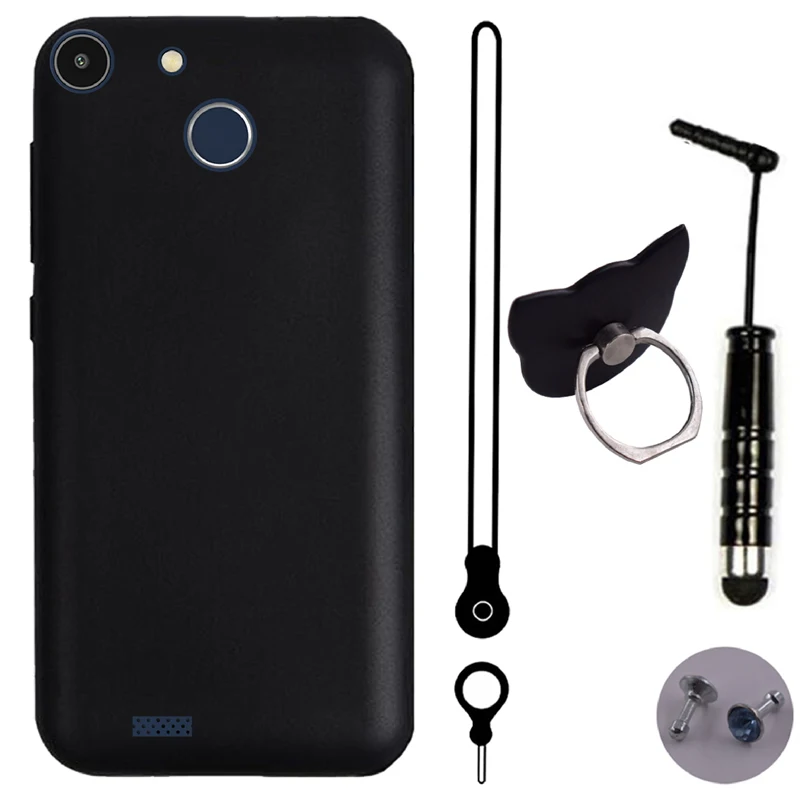 ITien TPU Защитная силиконовая крышка для Archos 50e Helium 5 дюймов Lanyard чехол телефона Gel Shell