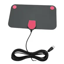 Digital TV Antenna HDTV 80Miles Range Indoor Support 1080P HD 10DBI Gain