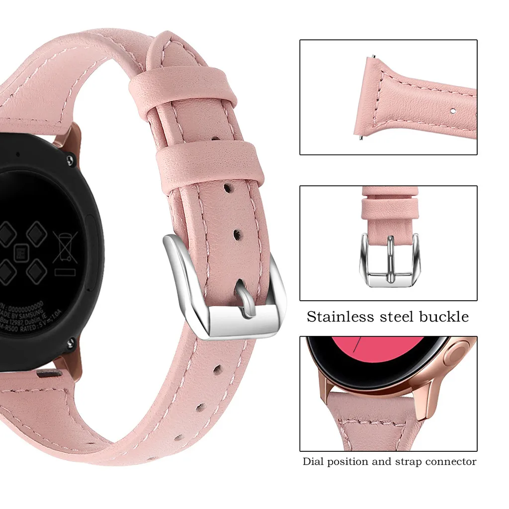 Замена кожаных браслетов для samsung Galaxy Watch Active