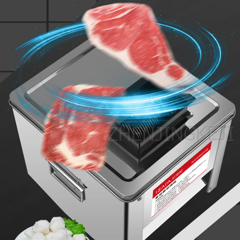 

Commercial Meat Cutter Stainless Steel Fully Automatic Electric Dicing Machine Minced Meat Shredded Sliced Diced Cutting Tools